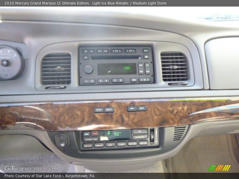 Light Ice Blue Metallic / Medium Light Stone 2010 Mercury Grand Marquis LS Ultimate Edition