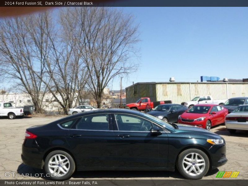 Dark Side / Charcoal Black 2014 Ford Fusion SE