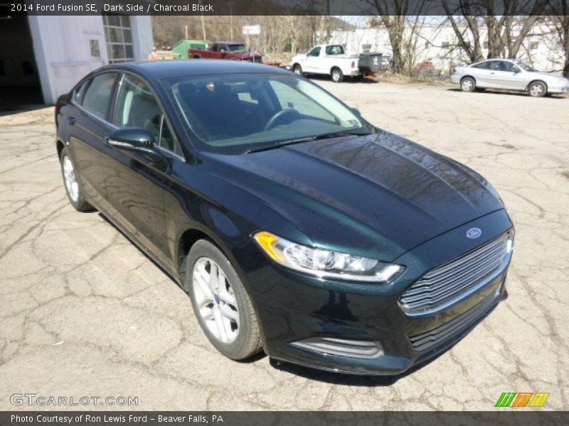 Dark Side / Charcoal Black 2014 Ford Fusion SE