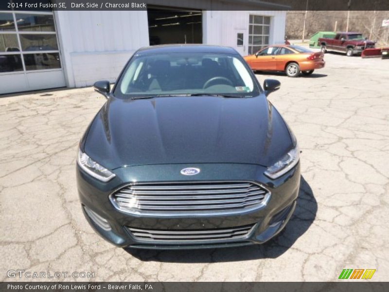 Dark Side / Charcoal Black 2014 Ford Fusion SE