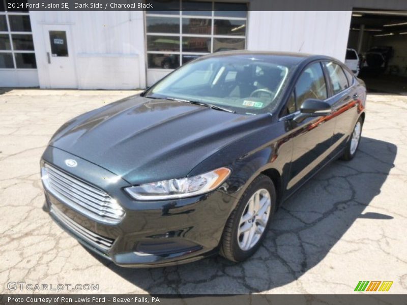 Dark Side / Charcoal Black 2014 Ford Fusion SE