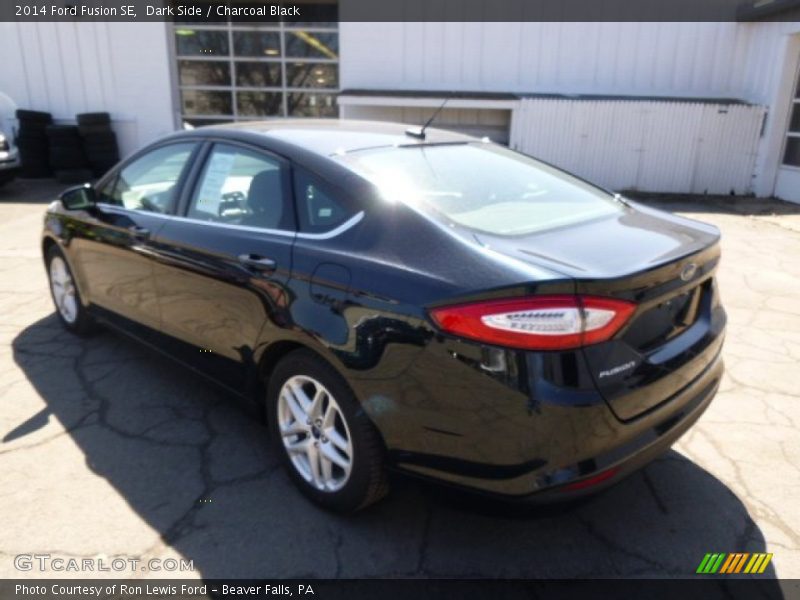Dark Side / Charcoal Black 2014 Ford Fusion SE