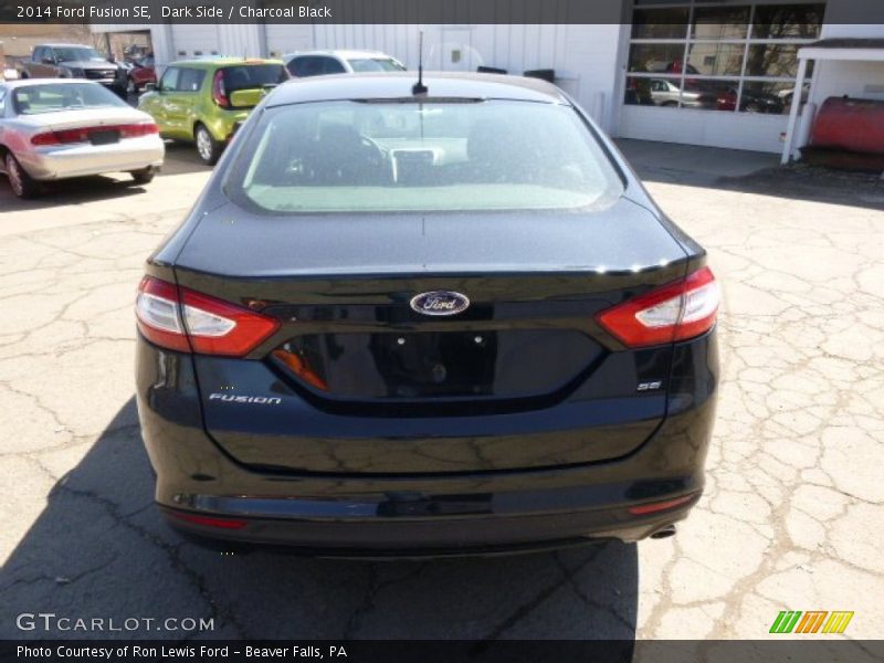 Dark Side / Charcoal Black 2014 Ford Fusion SE