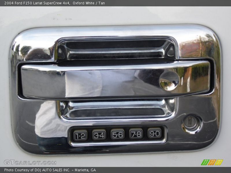 Oxford White / Tan 2004 Ford F150 Lariat SuperCrew 4x4