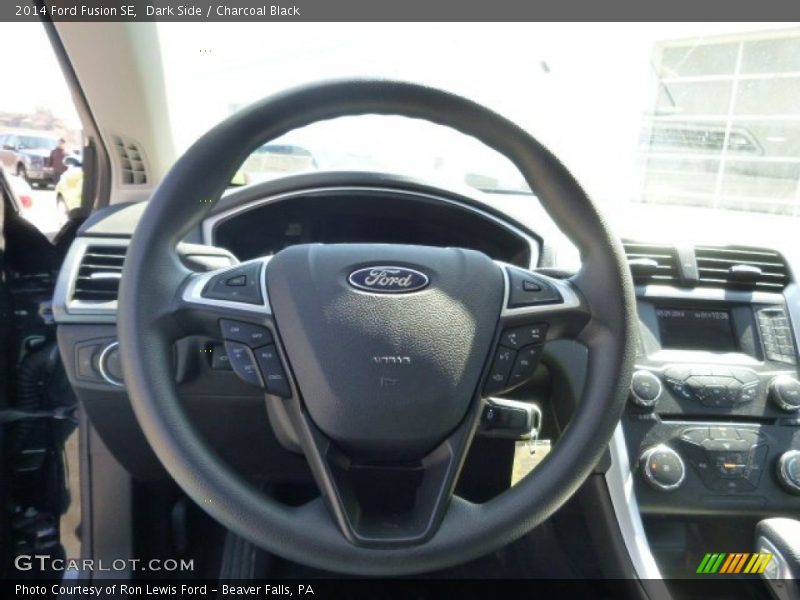 Dark Side / Charcoal Black 2014 Ford Fusion SE