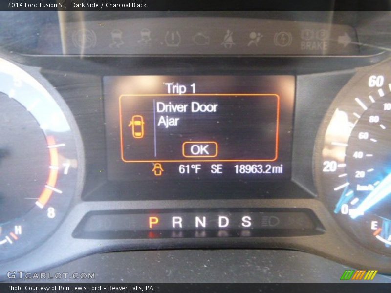 Dark Side / Charcoal Black 2014 Ford Fusion SE