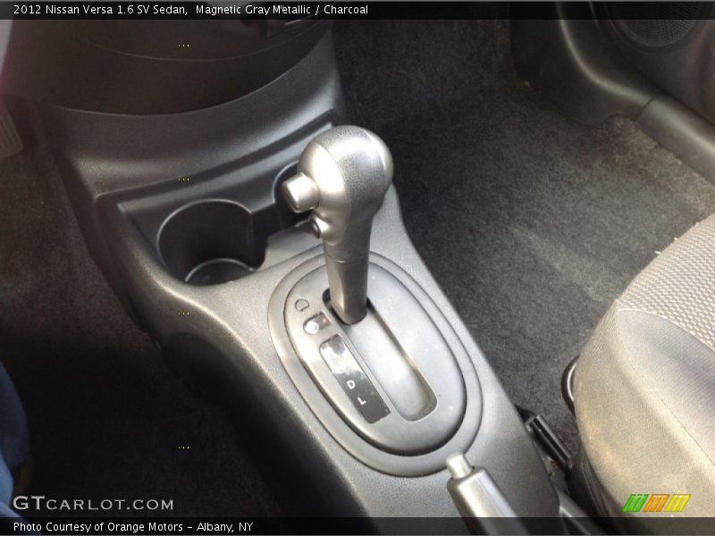 Magnetic Gray Metallic / Charcoal 2012 Nissan Versa 1.6 SV Sedan