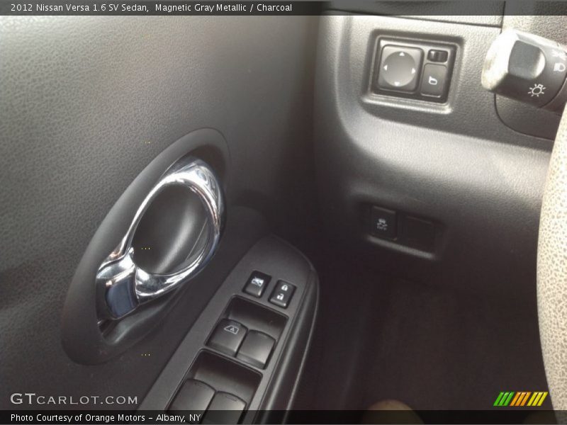 Magnetic Gray Metallic / Charcoal 2012 Nissan Versa 1.6 SV Sedan