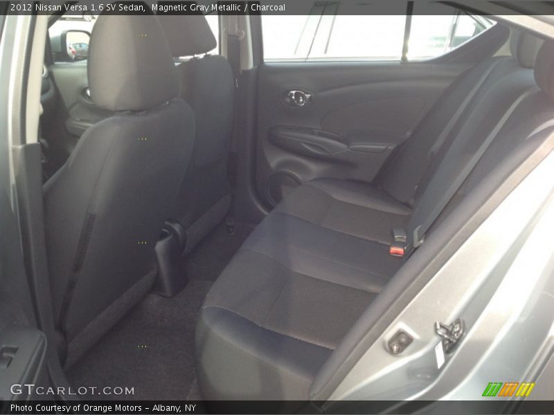 Magnetic Gray Metallic / Charcoal 2012 Nissan Versa 1.6 SV Sedan