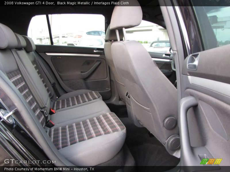 Black Magic Metallic / Interlagos Plaid Cloth 2008 Volkswagen GTI 4 Door