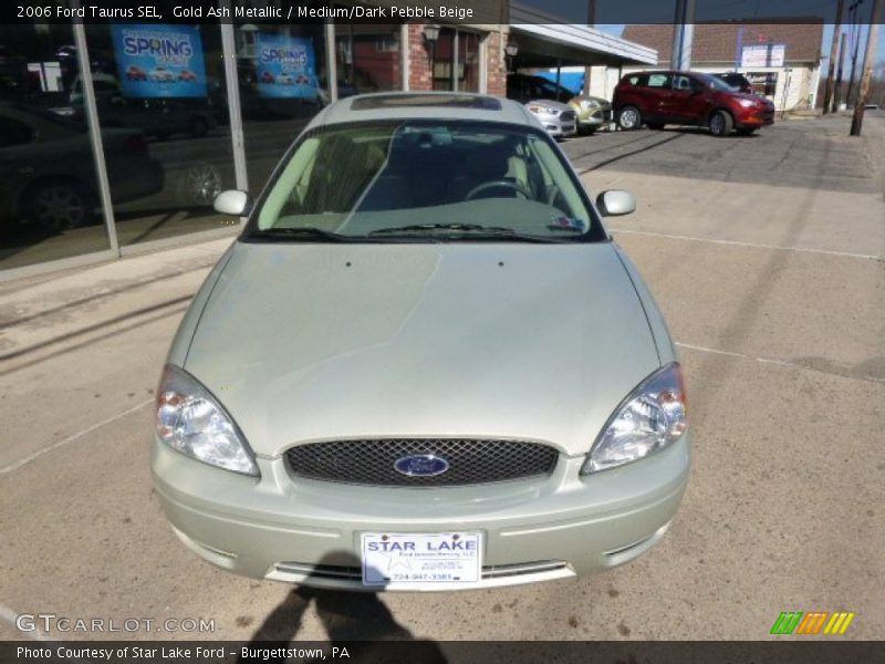 Gold Ash Metallic / Medium/Dark Pebble Beige 2006 Ford Taurus SEL