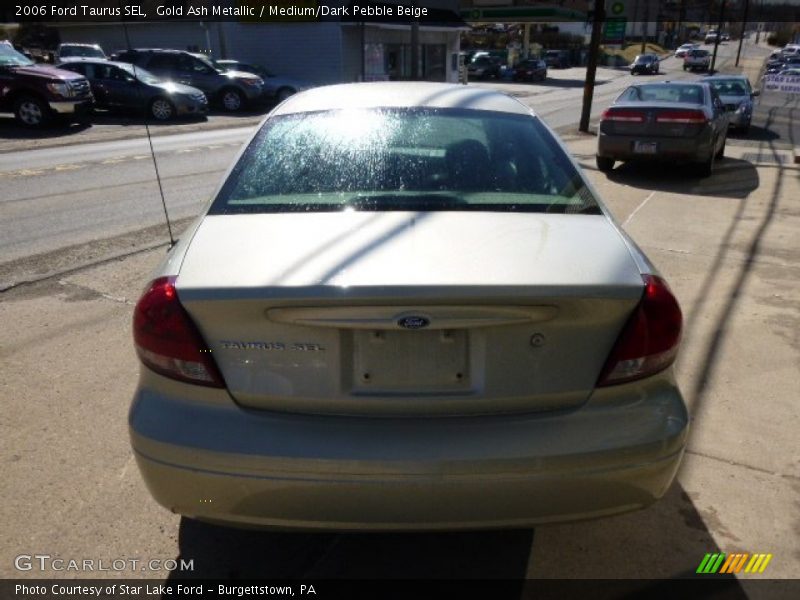 Gold Ash Metallic / Medium/Dark Pebble Beige 2006 Ford Taurus SEL