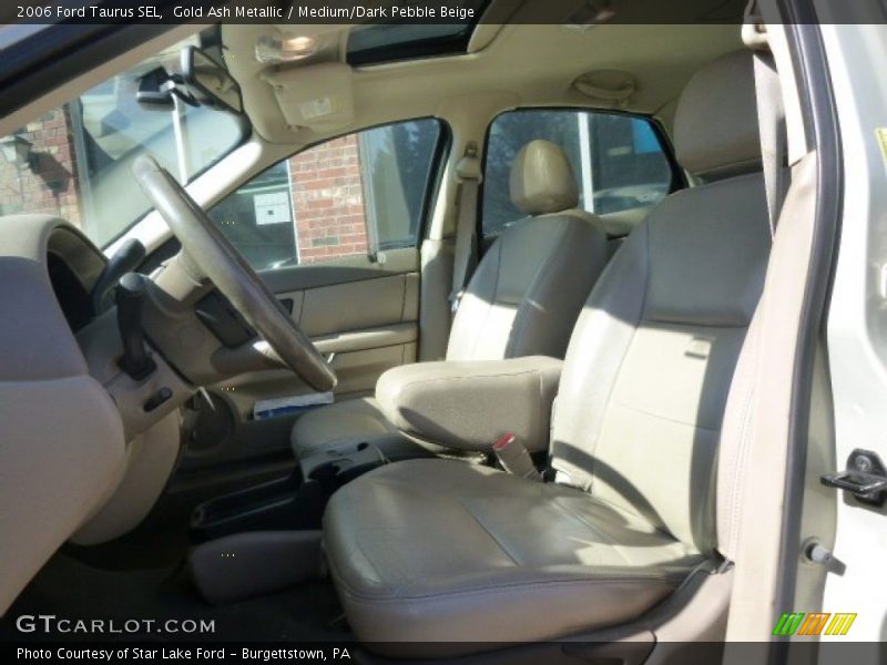 Gold Ash Metallic / Medium/Dark Pebble Beige 2006 Ford Taurus SEL