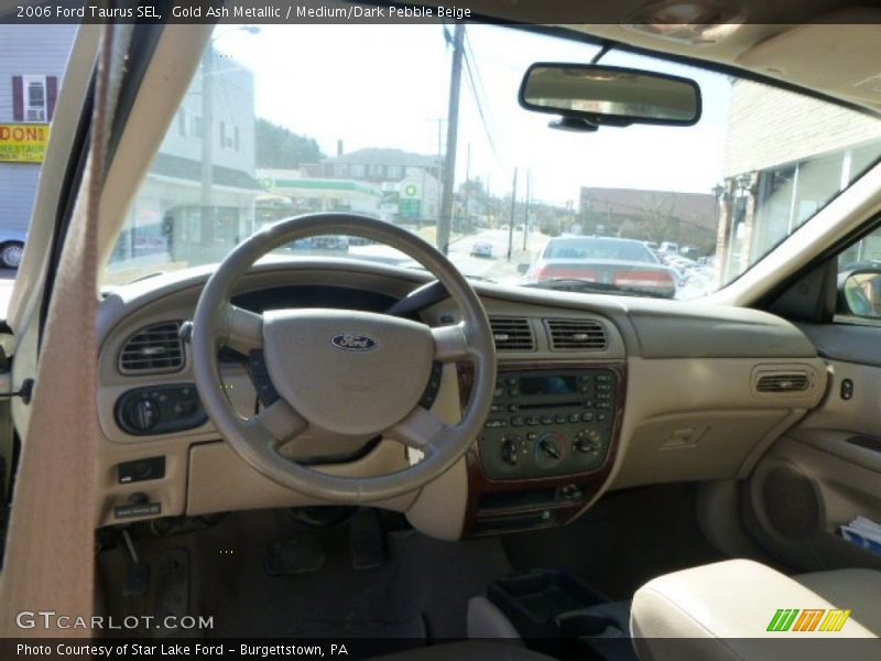 Gold Ash Metallic / Medium/Dark Pebble Beige 2006 Ford Taurus SEL