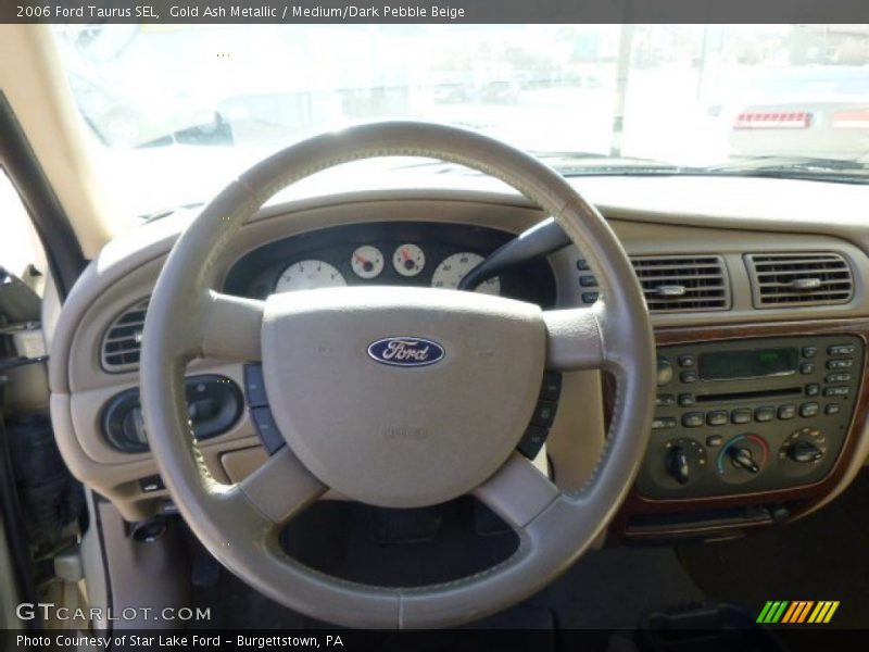 Gold Ash Metallic / Medium/Dark Pebble Beige 2006 Ford Taurus SEL