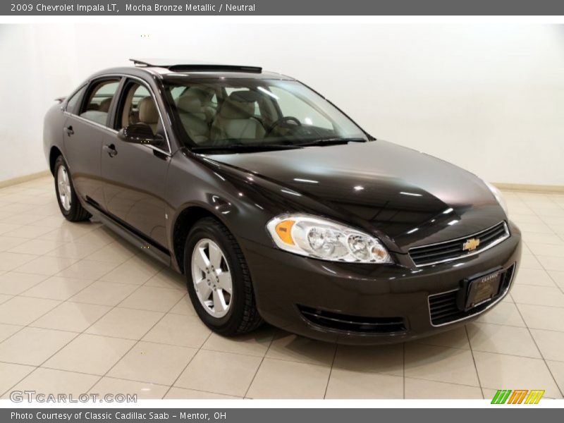 Mocha Bronze Metallic / Neutral 2009 Chevrolet Impala LT