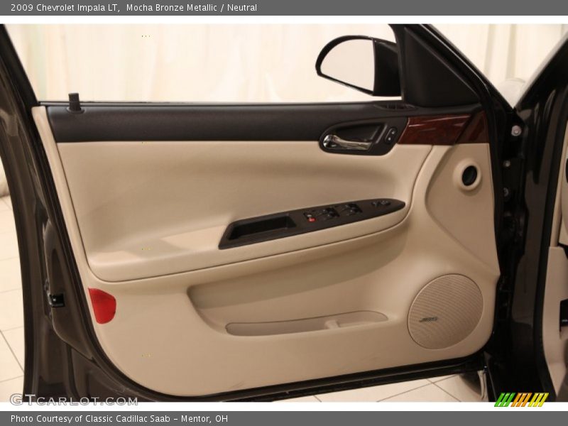 Mocha Bronze Metallic / Neutral 2009 Chevrolet Impala LT