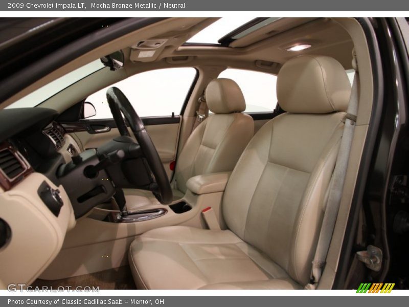 Mocha Bronze Metallic / Neutral 2009 Chevrolet Impala LT