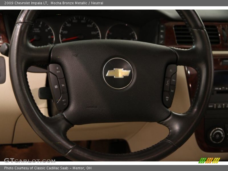 Mocha Bronze Metallic / Neutral 2009 Chevrolet Impala LT