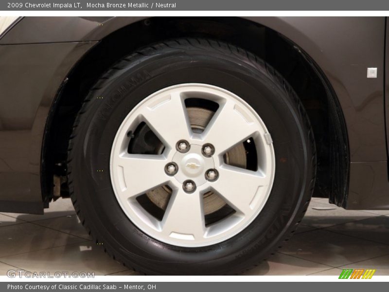 Mocha Bronze Metallic / Neutral 2009 Chevrolet Impala LT