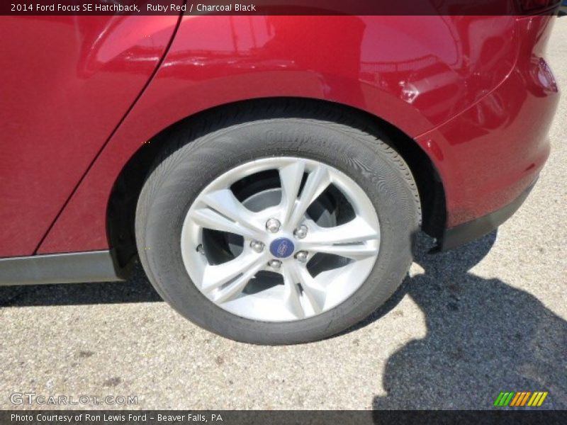 Ruby Red / Charcoal Black 2014 Ford Focus SE Hatchback