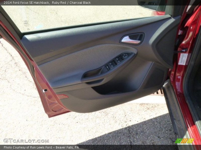 Ruby Red / Charcoal Black 2014 Ford Focus SE Hatchback