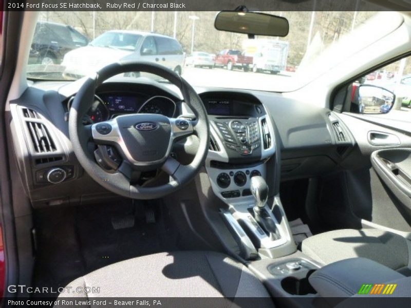 Ruby Red / Charcoal Black 2014 Ford Focus SE Hatchback