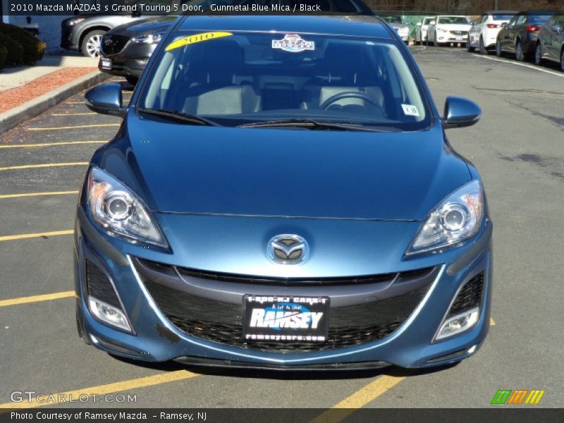 Gunmetal Blue Mica / Black 2010 Mazda MAZDA3 s Grand Touring 5 Door