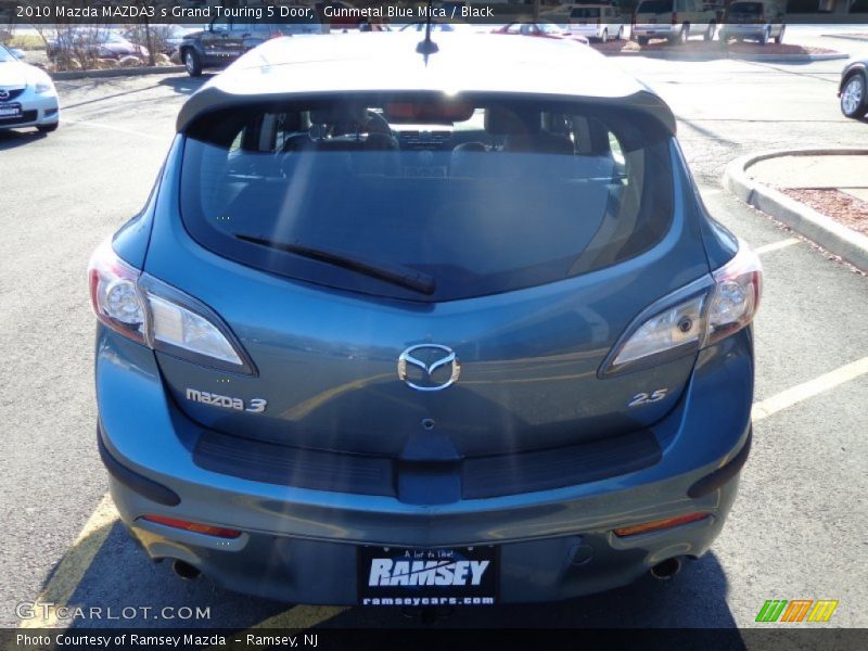 Gunmetal Blue Mica / Black 2010 Mazda MAZDA3 s Grand Touring 5 Door