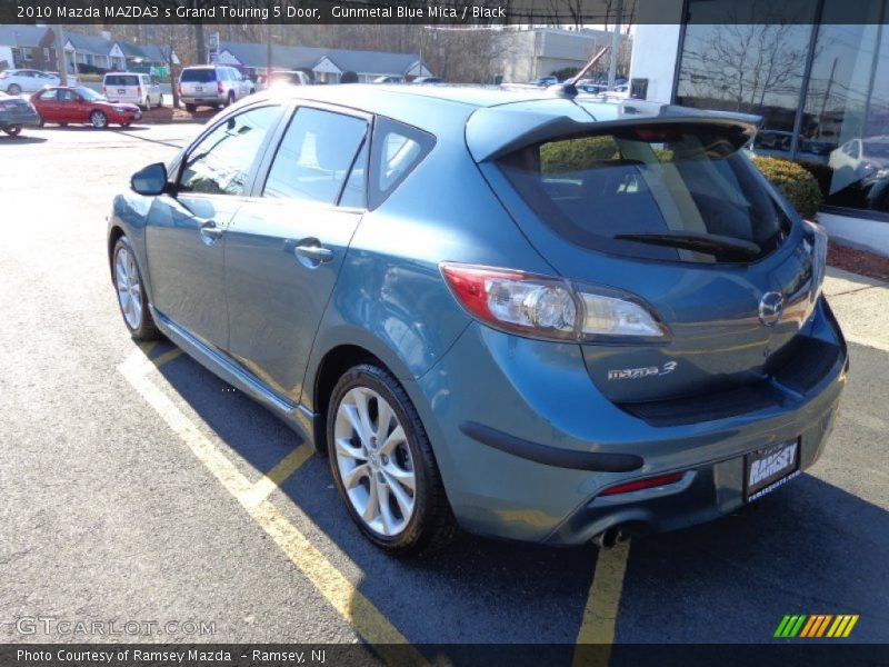 Gunmetal Blue Mica / Black 2010 Mazda MAZDA3 s Grand Touring 5 Door