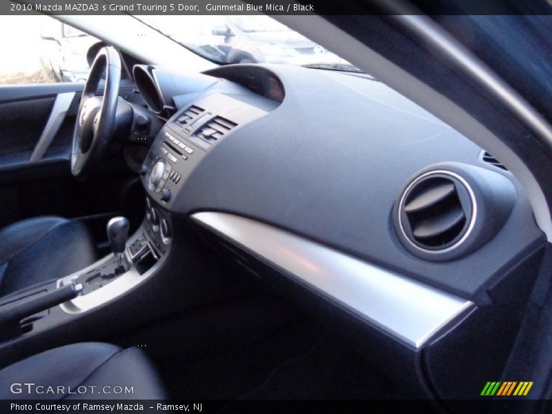 Gunmetal Blue Mica / Black 2010 Mazda MAZDA3 s Grand Touring 5 Door