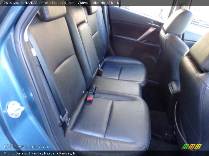 Gunmetal Blue Mica / Black 2010 Mazda MAZDA3 s Grand Touring 5 Door