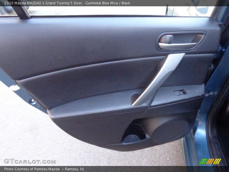 Gunmetal Blue Mica / Black 2010 Mazda MAZDA3 s Grand Touring 5 Door