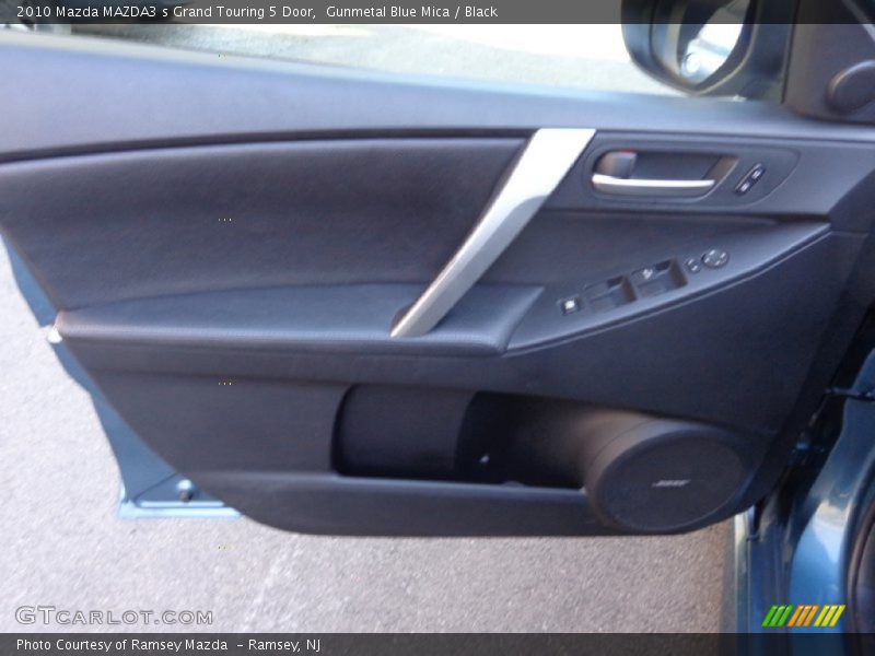 Gunmetal Blue Mica / Black 2010 Mazda MAZDA3 s Grand Touring 5 Door