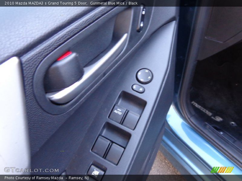 Gunmetal Blue Mica / Black 2010 Mazda MAZDA3 s Grand Touring 5 Door