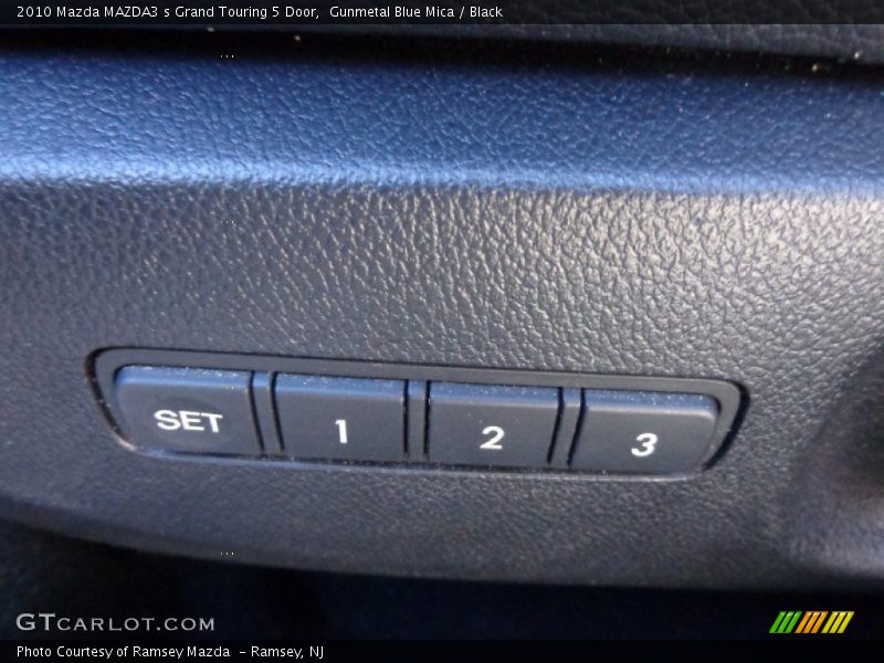 Gunmetal Blue Mica / Black 2010 Mazda MAZDA3 s Grand Touring 5 Door