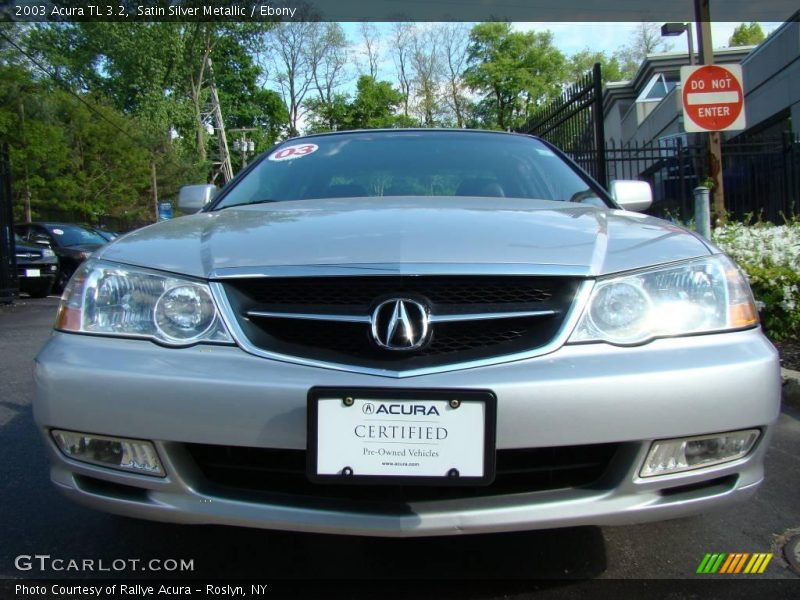 Satin Silver Metallic / Ebony 2003 Acura TL 3.2