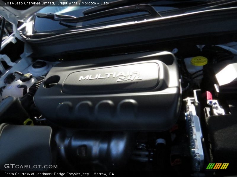 Bright White / Morocco - Black 2014 Jeep Cherokee Limited