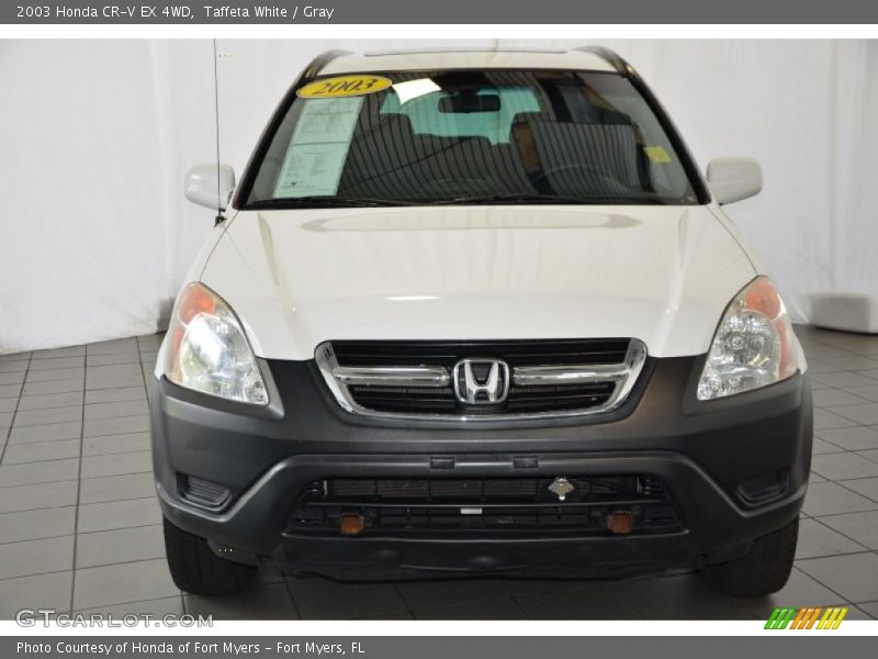 Taffeta White / Gray 2003 Honda CR-V EX 4WD