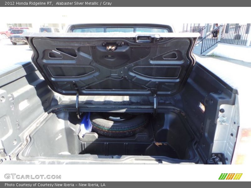 Alabaster Silver Metallic / Gray 2012 Honda Ridgeline RT