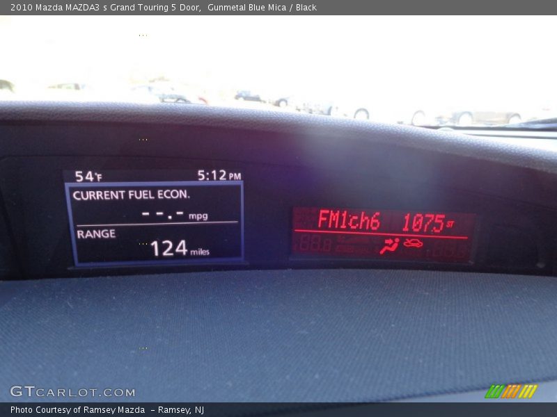 Gunmetal Blue Mica / Black 2010 Mazda MAZDA3 s Grand Touring 5 Door