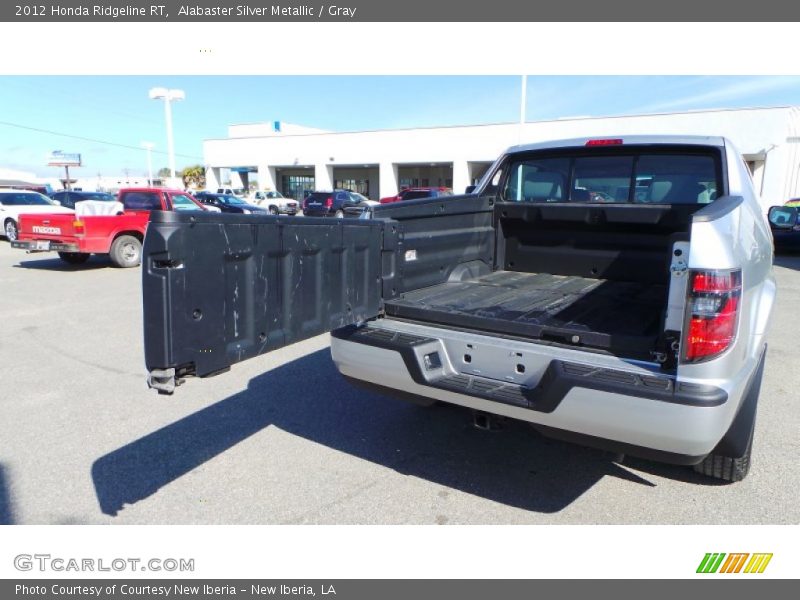 Alabaster Silver Metallic / Gray 2012 Honda Ridgeline RT
