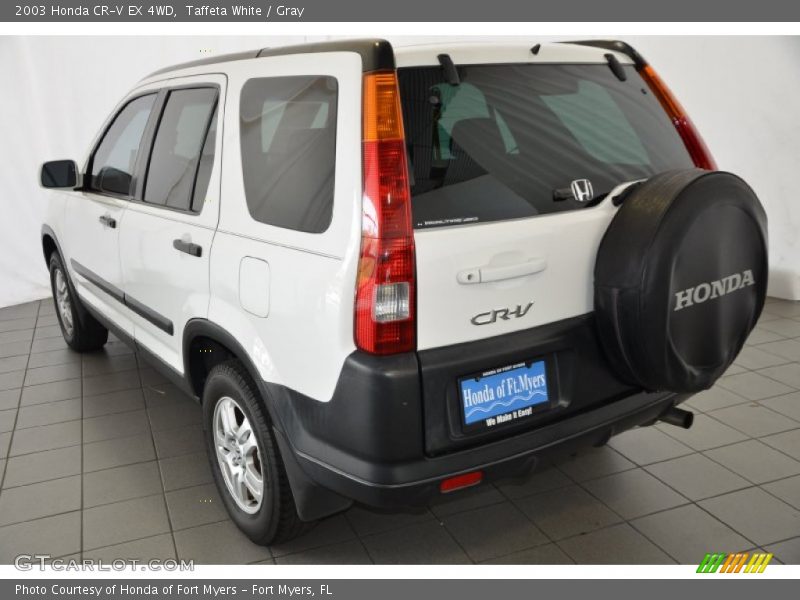 Taffeta White / Gray 2003 Honda CR-V EX 4WD