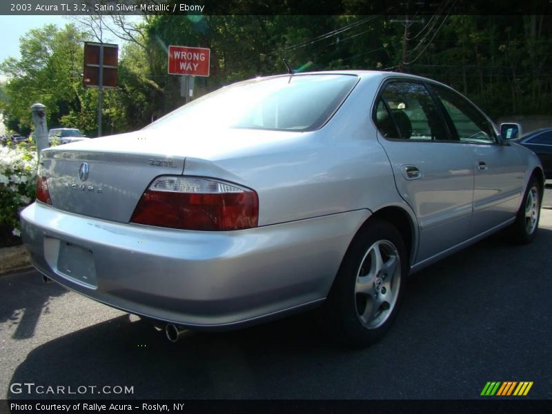 Satin Silver Metallic / Ebony 2003 Acura TL 3.2