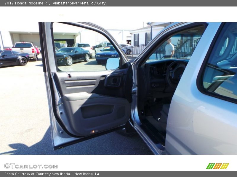 Alabaster Silver Metallic / Gray 2012 Honda Ridgeline RT