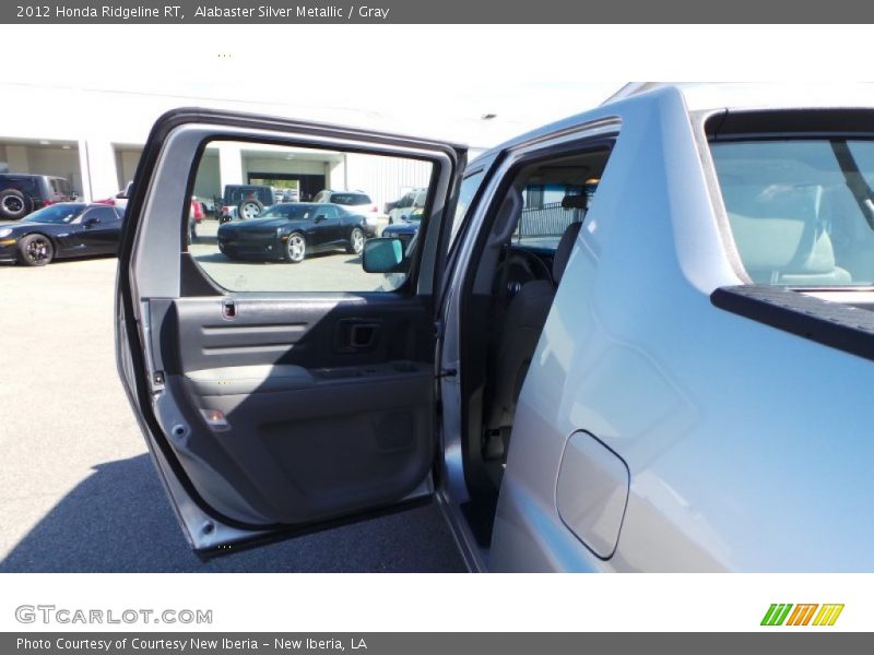 Alabaster Silver Metallic / Gray 2012 Honda Ridgeline RT