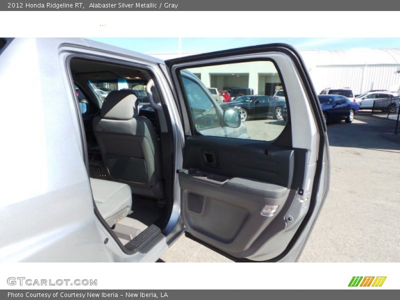 Alabaster Silver Metallic / Gray 2012 Honda Ridgeline RT