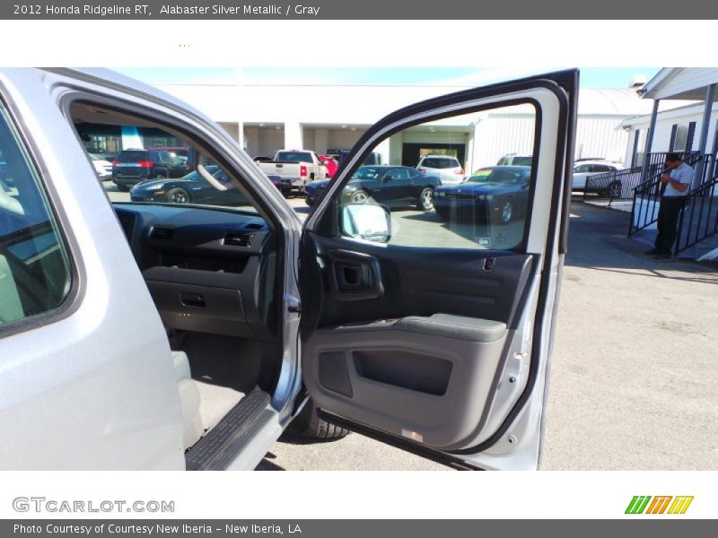 Alabaster Silver Metallic / Gray 2012 Honda Ridgeline RT