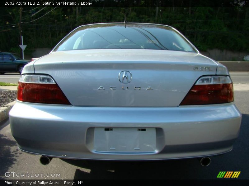 Satin Silver Metallic / Ebony 2003 Acura TL 3.2