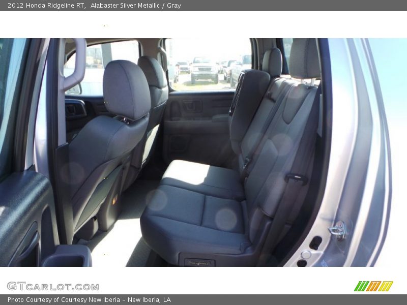 Alabaster Silver Metallic / Gray 2012 Honda Ridgeline RT